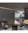 36W LED Linear-Pendelleuchte - CCT, schwarz, 2880lm, inkl. Seilaufhängung