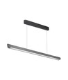 36W LED Linear-Pendelleuchte, 3IN1 CCT - 2880lm, mattgrau, Samsung LED, inkl. Seilaufhängung