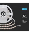 48 LED Streifenlicht 16,5W/m - 6500K, IP20, 5m/Rolle