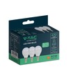 3er Pack E14 4,5W LED Tropfenlampe - P45, 4000K, ersetzt 40W