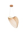 LED Designer Pendelleuchte - 3000K, Holzfarbe, Haus