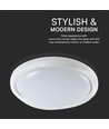 60W LED Deckenleuchte mit Fernbedienung - Ø49,2cm, dimmbar, 3-in-1 CCT, 100lm/W, Nachtlichtfunktion