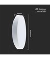 40W dimmbare LED-Deckenleuchte - Ø40cm, CCT, 3 Lichtfarben, Fernbedienung