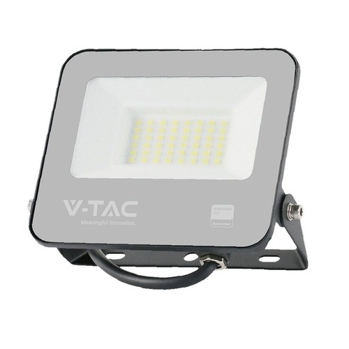 30W LED Fluter, Samsung LED Chip - Schwarz, 3000K, 1m Kabel, IP65 Außenbereich