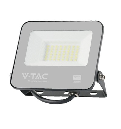 30W LED Fluter, Samsung LED Chip - Schwarz, 3000K, 1m Kabel, IP65 Außenbereich