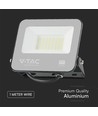 30W LED Fluter, Samsung LED Chip - Schwarz, 3000K, 1m Kabel, IP65 Außenbereich