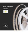 5m 21W/m LED Strip, RA90 - 24V, 700 LED pro Meter, 3000K, IP20, SMD 2110