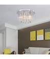 LED Designer Deckenleuchte - Kristalllampe, Klar, Fassung E14