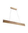 24W LED Designer Pendelleuchte - Holz, 3000K, 1250lm, warmweiß