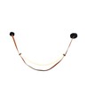 12W Designer Deckenleuchte - 1440lm, L166cm, Metall, braun