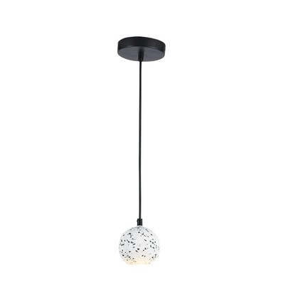 LED Designer Pendelleuchte - weiß, mit G9 Fassung