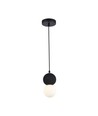 LED Designer Pendelleuchte G9 - Schwarz + Weißes Gehäuse