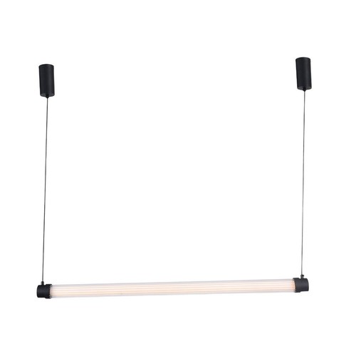 10W LED Designer Pendelleuchte - Schwarz/weiß, 1300lm, 3000K, modernes Design