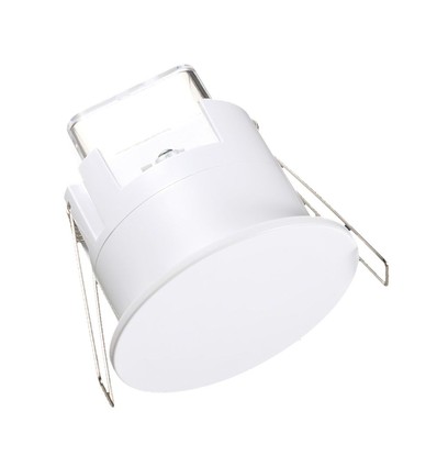 Echter Präsenzmelder - 3 m Radius, IP54, Weißes Gehäuse