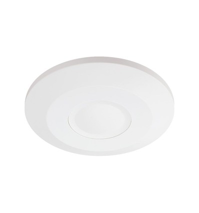 360° Präsenzmelder für Decke - IP65, 3m Reichweite, weiß, einstellbarer Timer und Lux