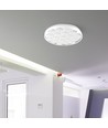 60W Designer Domelight Deckenleuchte - Ø49cm, 6000lm, dimmbar, inkl. Fernbedienung, Bienenwaben-Cover