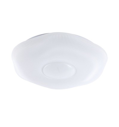 40W LED Designer Dome Deckenleuchte - 4000lm, 3-in-1 CCT, dimmbar, inkl. Fernbedienung, Blumenmuster