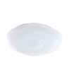 40W LED Designer Dome Deckenleuchte - 4000lm, 3-in-1 CCT, dimmbar, inkl. Fernbedienung, Blumenmuster
