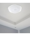 40W LED Designer Dome Deckenleuchte - 4000lm, 3-in-1 CCT, dimmbar, inkl. Fernbedienung, Blumenmuster