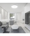 LED Designer Dome Lampe - 20W/40W/20W, Fernbedienung, Victory Weißer Abdeckung, Dimmbar