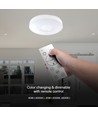 LED Designer Dome Lampe - 20W/40W/20W, Fernbedienung, Victory Weißer Abdeckung, Dimmbar