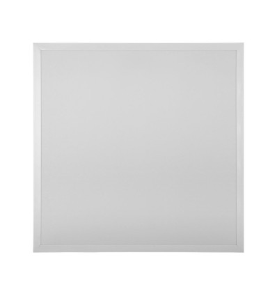 62x62 LED-Panel, 36W - 117lm/W, neutralweiß, weißer Rahmen, hintergrundbeleuchtet