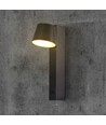 8W LED Wandleuchte mit USB - 3000K, 900lm, IP20, schwarz, drehbar, Innenbereich, inkl. Leuchtmittel