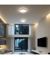 18W LED Deckenleuchte - IP44, Ø25cm, schwarzer Rand, Samsung LED Chip, inkl. Leuchtmittel