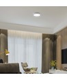 12W Panel - Rückseitig beleuchtet, Aufbaumontage, Samsung Chip, 4000K, Rund