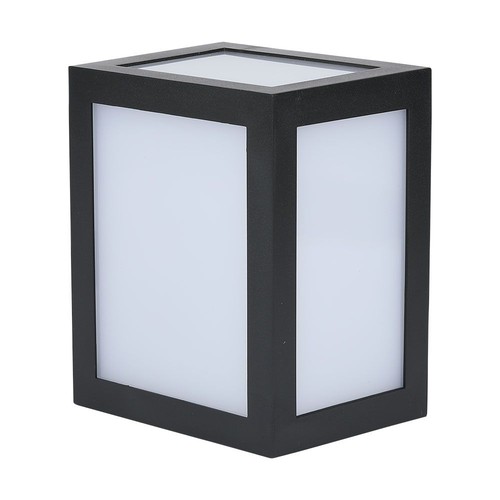 12W LED Wandleuchte - 3000K, Schwarzes Gehäuse