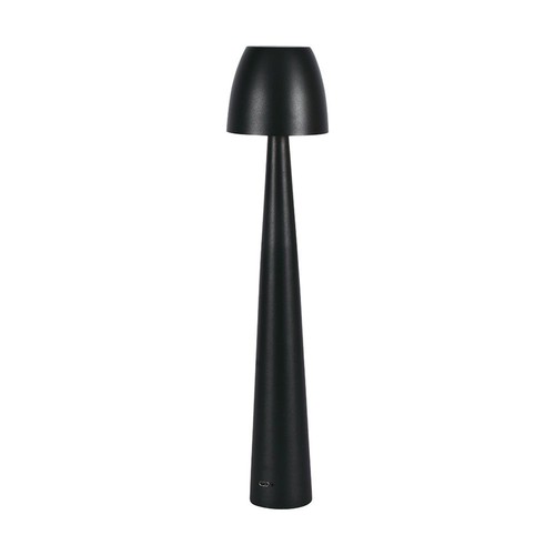3W wiederaufladbare LED Tischleuchte, schwarz - Dimmbar CCT, 3-Stufen Touch, inkl. USB Kabel
