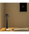 3W wiederaufladbare LED Tischleuchte, schwarz - Dimmbar CCT, 3-Stufen Touch, inkl. USB Kabel