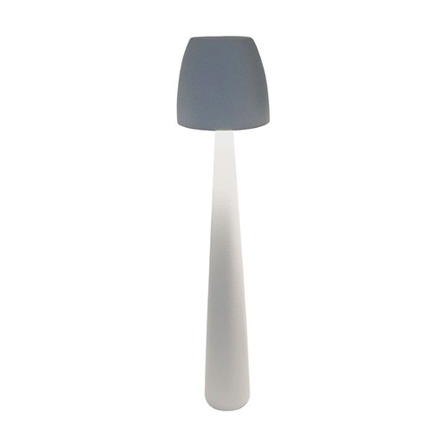 2W-3W wiederaufladbare LED Tischleuchte - Ø8cm, 3-Stufen dimmbar, weiß, inkl. USB-Kabel