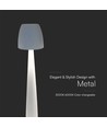 2W-3W wiederaufladbare LED Tischleuchte - Ø8cm, 3-Stufen dimmbar, weiß, inkl. USB-Kabel