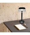 3W LED wiederaufladbare Tischleuchte, schwarz - Ø13cm, 3-Stufen dimmbar, 3-in-1 CCT, inkl. USB-C Kabel