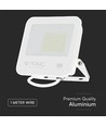 50W LED-Flutlicht - IP65, Weiß, Arbeitsleuchte, Samsung-Chip, 6500K, graues mattiertes Glas