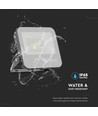 50W LED-Flutlichtstrahler - 160lm/W, 4000K, Schwarzes Gehäuse, grau