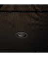 12W Ø8,6cm Blendfreies CCT Downlight RA90 - Lochausschnitt: Ø7,5 cm, Außenmaß: Ø8,6 cm, 3 Lichtfarben, schwarze Front, Honeycomb