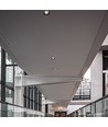 12W Ø8,6cm Blendfreies CCT Downlight RA90 - Lochausschnitt: Ø7,5 cm, Außenmaß: Ø8,6 cm, 3 Lichtfarben, schwarze Front, Honeycomb