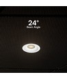 18W Ø10,6cm Blendfreies CCT Downlight RA90 - Lochausschnitt: Ø9,5 cm, Maße: Ø10,6 cm, 3 Lichtfarben, weiße Front, Honeycomb