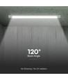 120cm 40W Prismatic LED Leuchte - 120lm/W, 3-in-1 CCT, IP20 Innenbereich