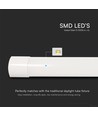 150cm 50W CCT LED Leuchte - 120lm/W, 6000lm, IP20, 3-in-1 Farbwechsel, Innenbereich