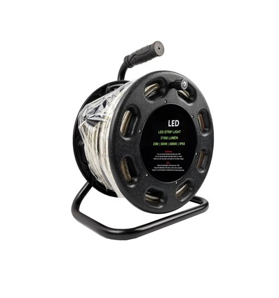 25m Arbeitslicht Kabeltrommel - 230V, 250W, neutralweiß, IP65