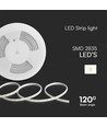 121 LED Streifenlicht 10,5W/m - Rot, 10m/Rolle, 220V, IP65