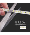 10m 10,5W/m LED Strip - IP65, 120 LED pro Meter, 1100lm/m, Plug & Play