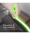 10m 10,5W/m LED Strip - IP65, 120 LED pro Meter, 1100lm/m, 230V Plug-and-Play