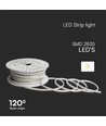 50m 10,5W/m roter LED Strip - IP65, 120 LED pro Meter, 2835 SMD Chips, 50 Meter Rolle