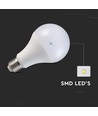 E27 20W LED-Leuchtmittel - A80, 120lm/W
