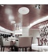 40W Designer Dome LED Deckenleuchte mit Sterneffekt - 4000lm, dimmbar, CCT, Fernbedienung, Ø39cm