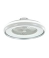 45W Ventilator mit Deckenlicht RF-Steuerung CCT: 3 in 1 - AC-Motor, grauer Ring